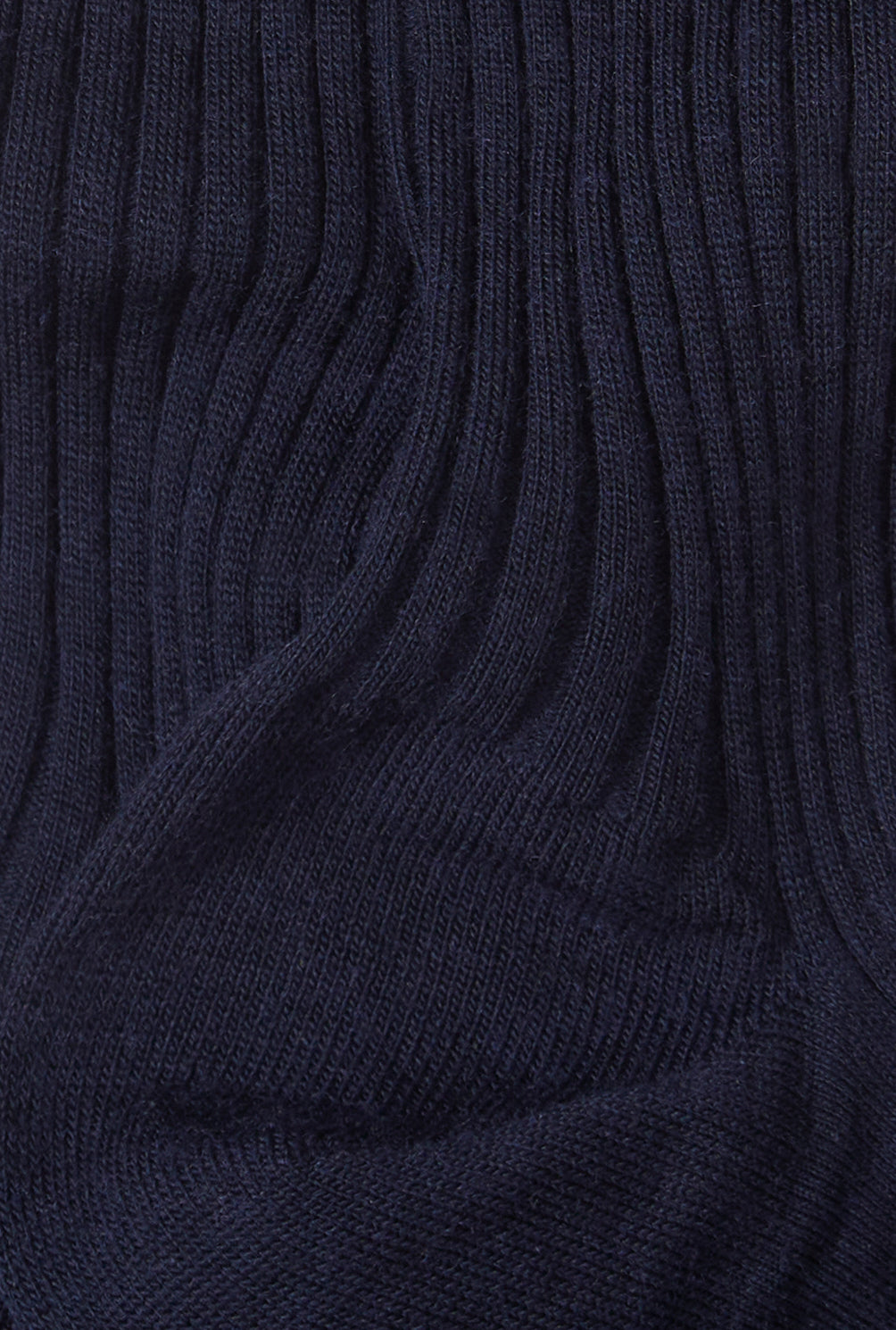Navy Mid Calf Lightweight Merino Wool Socks