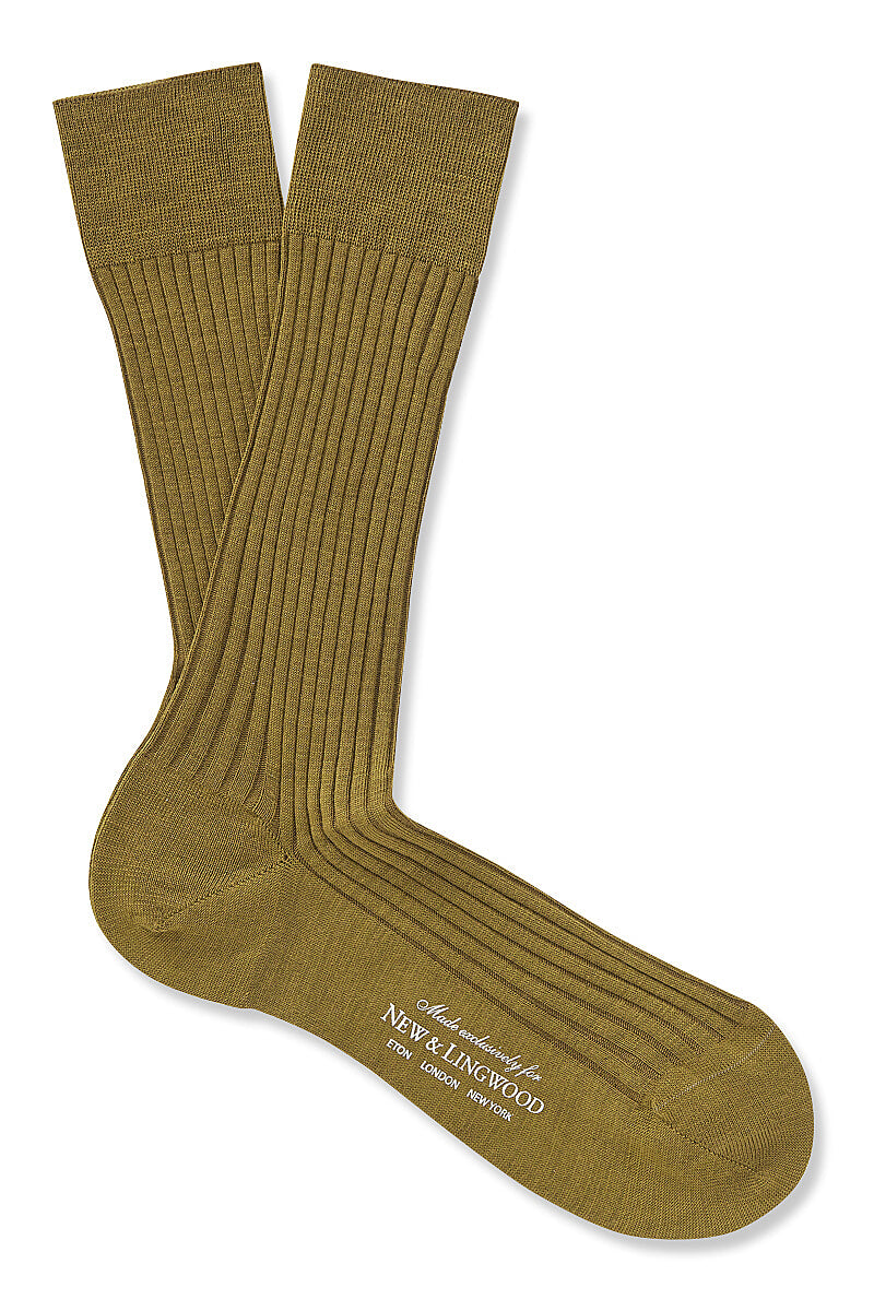 Bracken Mid Calf Lightweight Wool Socks