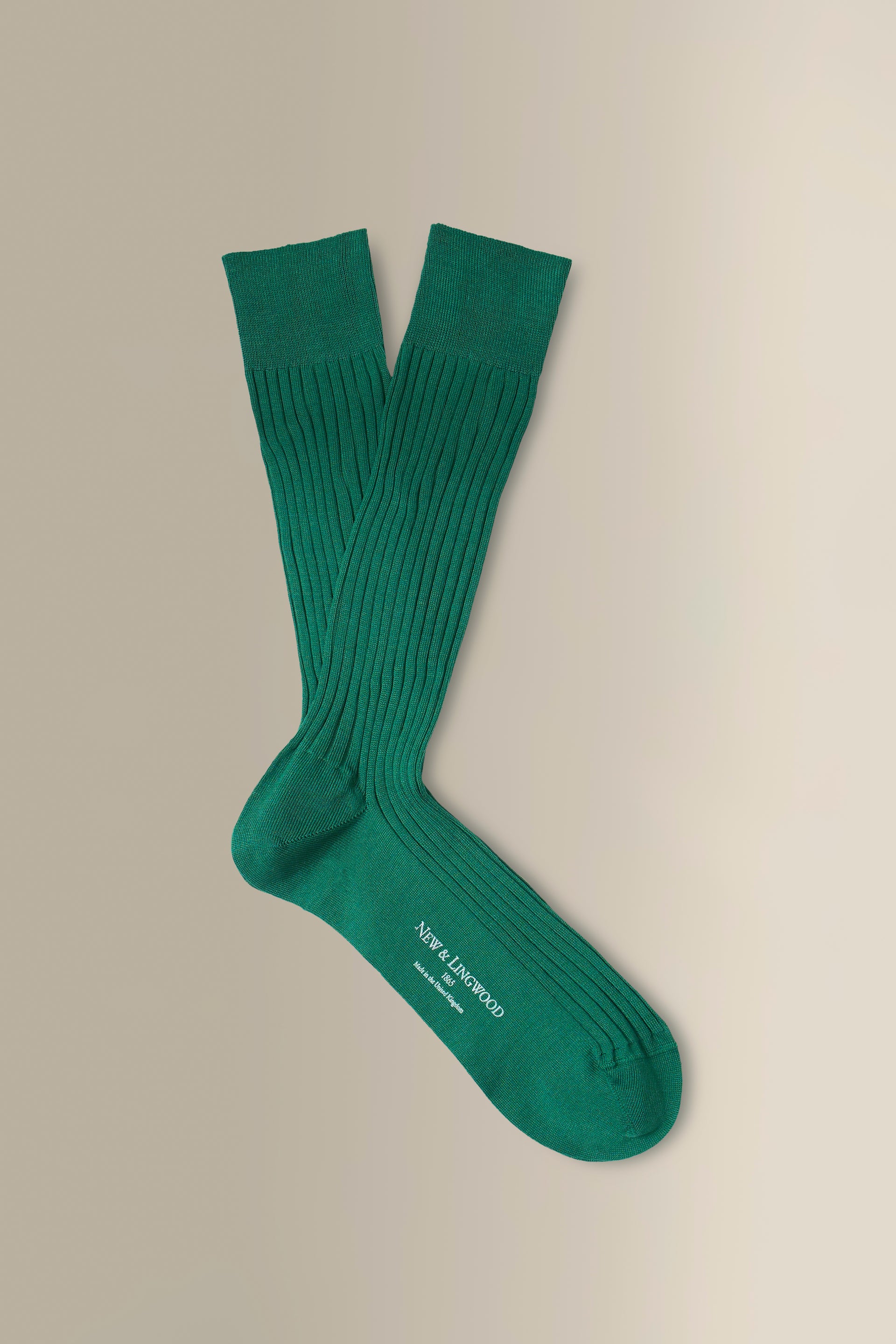 Racing Green Mid Calf Cotton Socks