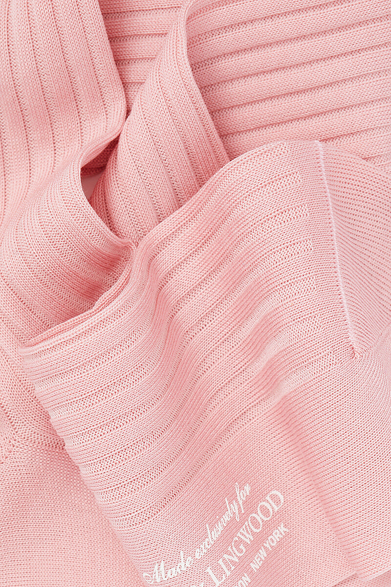 Light Pink Long Cotton Socks