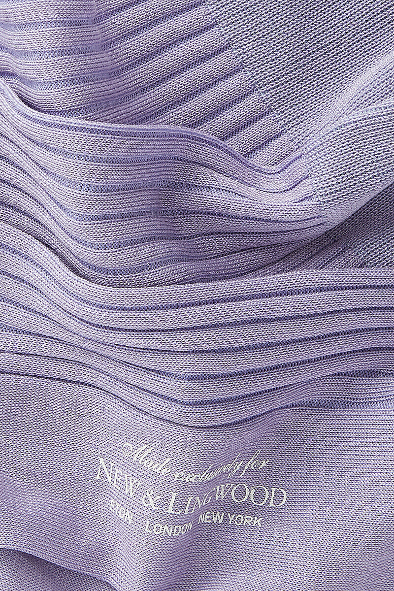 Lavender Mid Calf Cotton Socks