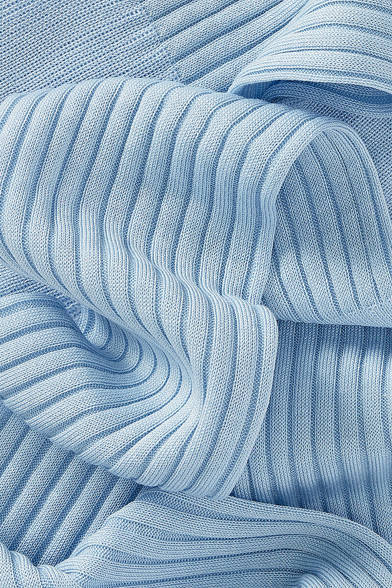 Sky Long Cotton Socks