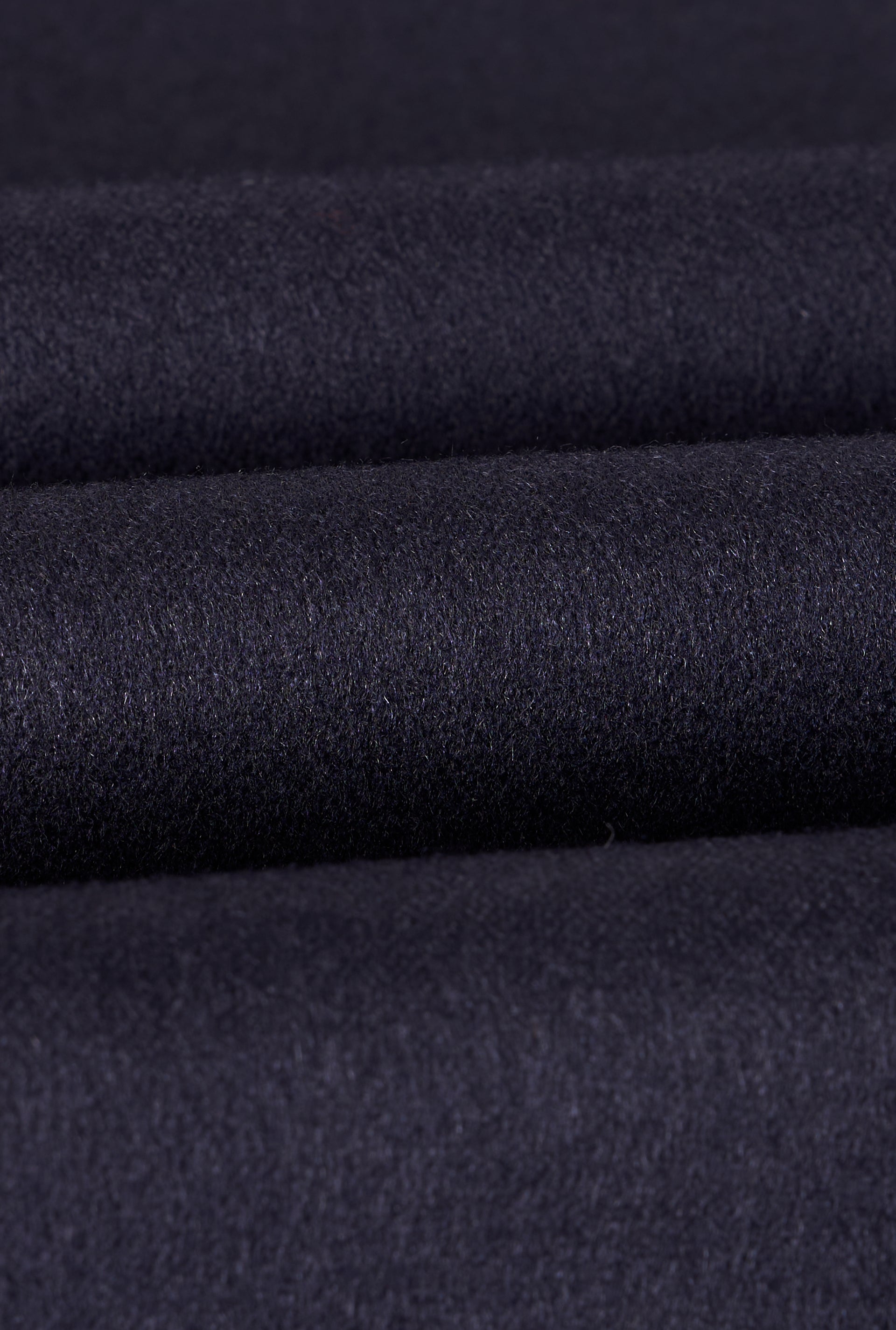 Navy Unlined Cashmere Dressing Gown