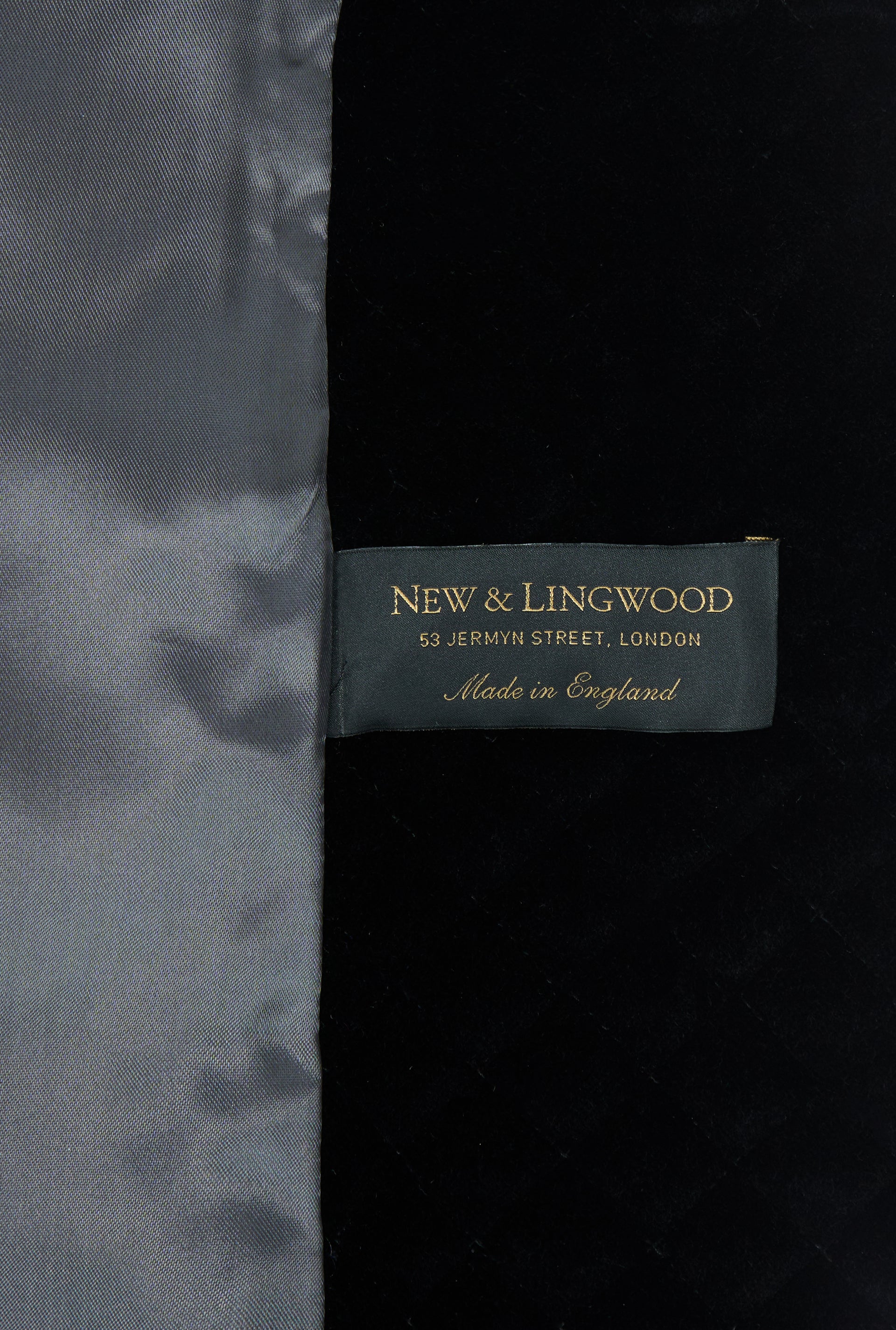 Black Camp Critters Velvet Lined Dressing Gown
