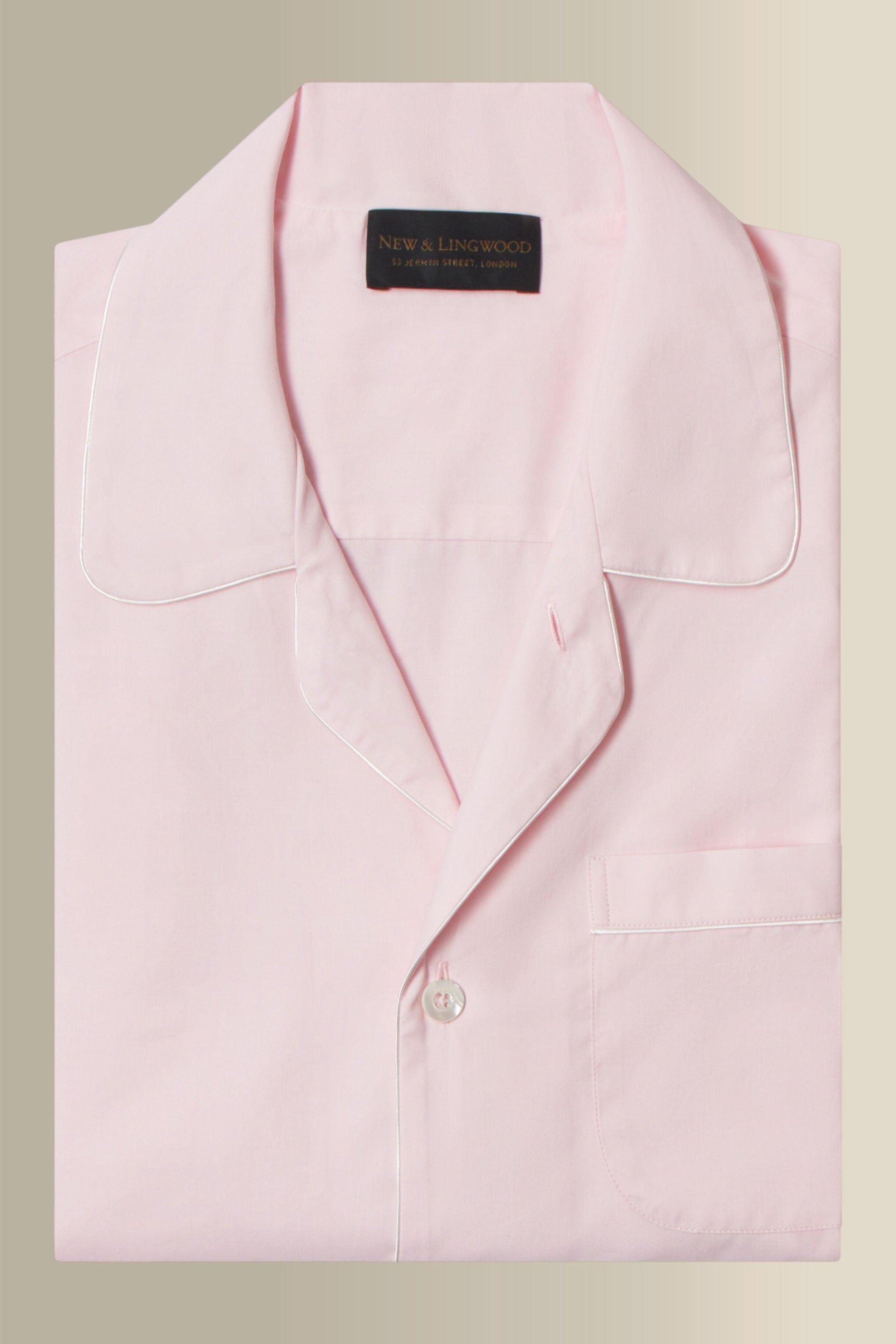 Light Pink Cotton Pyjama Set