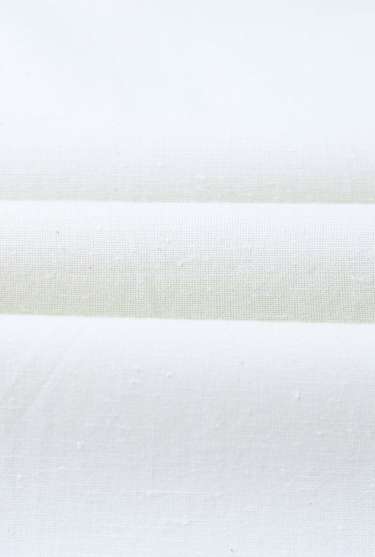 Cream Slub Cotton Lounge Shirt