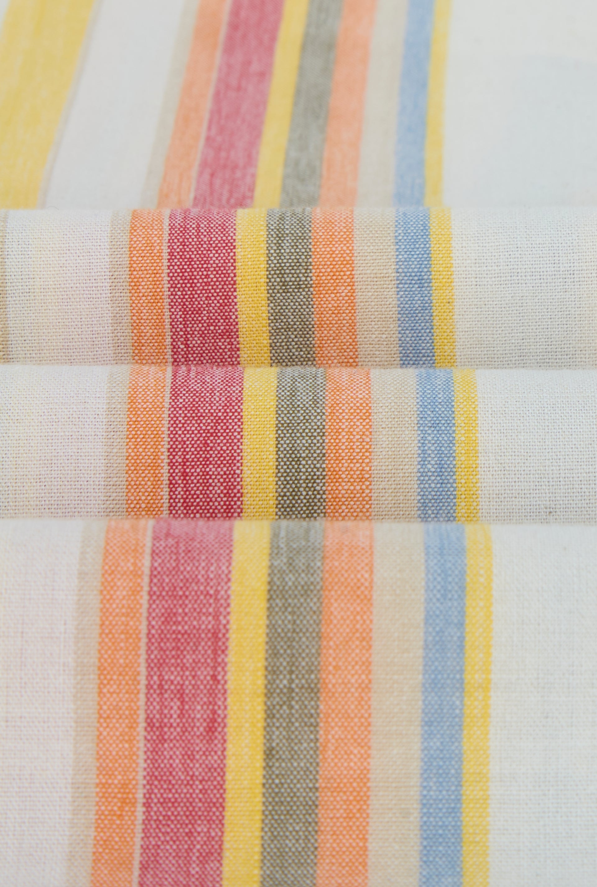 Stripe Madras Drawstring Trousers