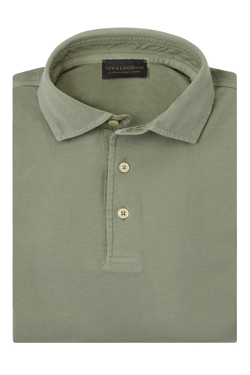 Sage Short Sleeve Polo Shirt