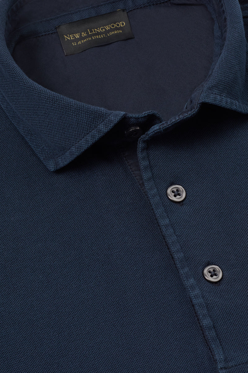 Navy Short Sleeve Polo Shirt