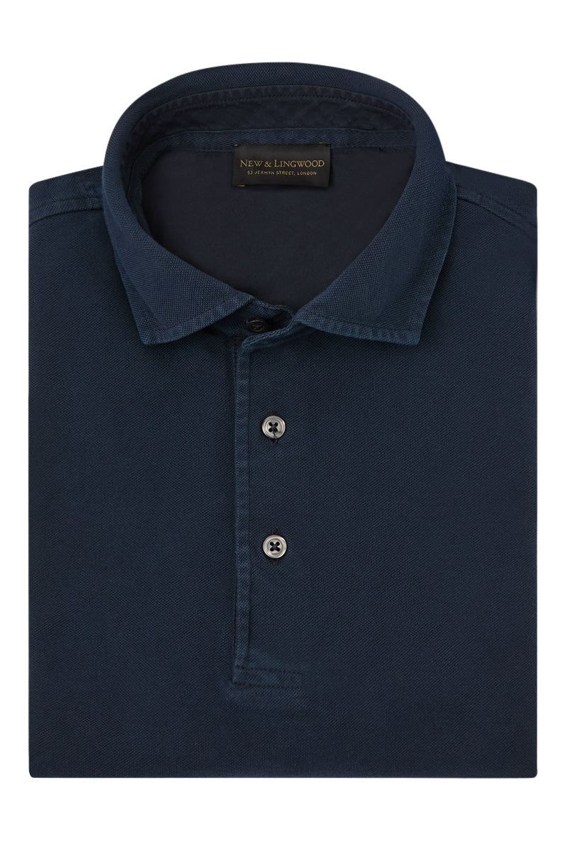 Navy Short Sleeve Polo Shirt
