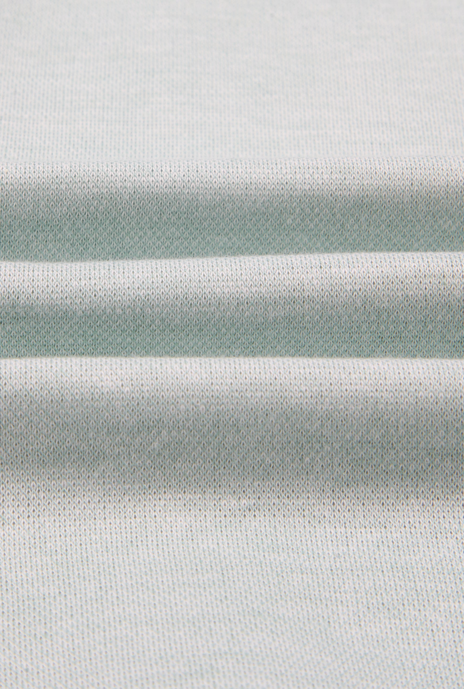 Green Long Sleeve Pique Cotton Popover Shirt
