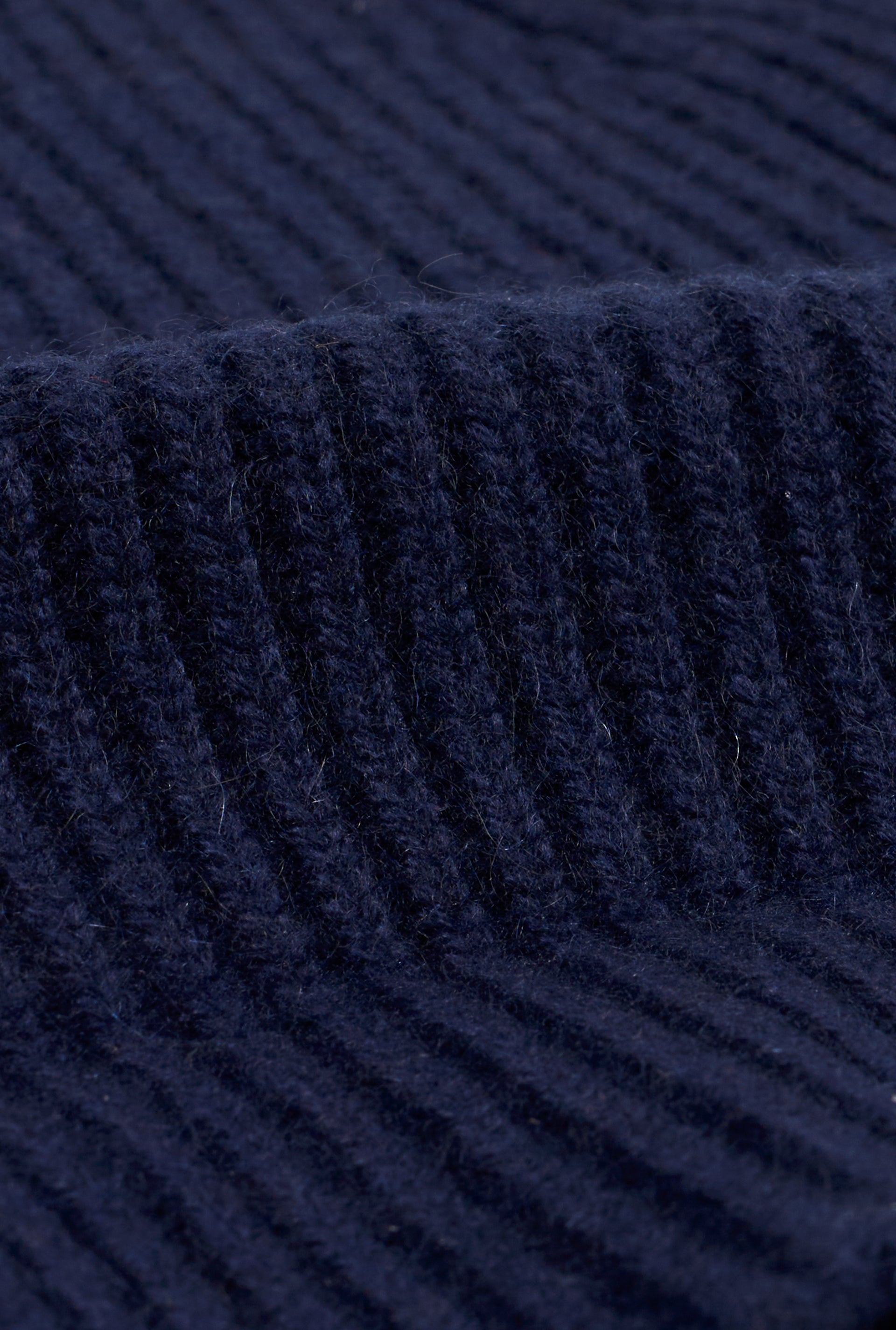 Navy Cashmere Beanie