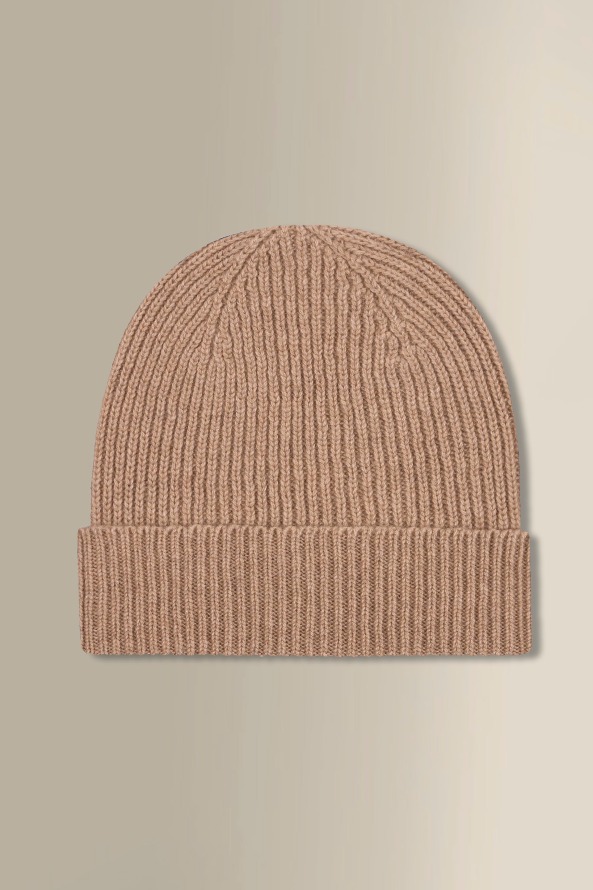 Camel Cashmere Beanie