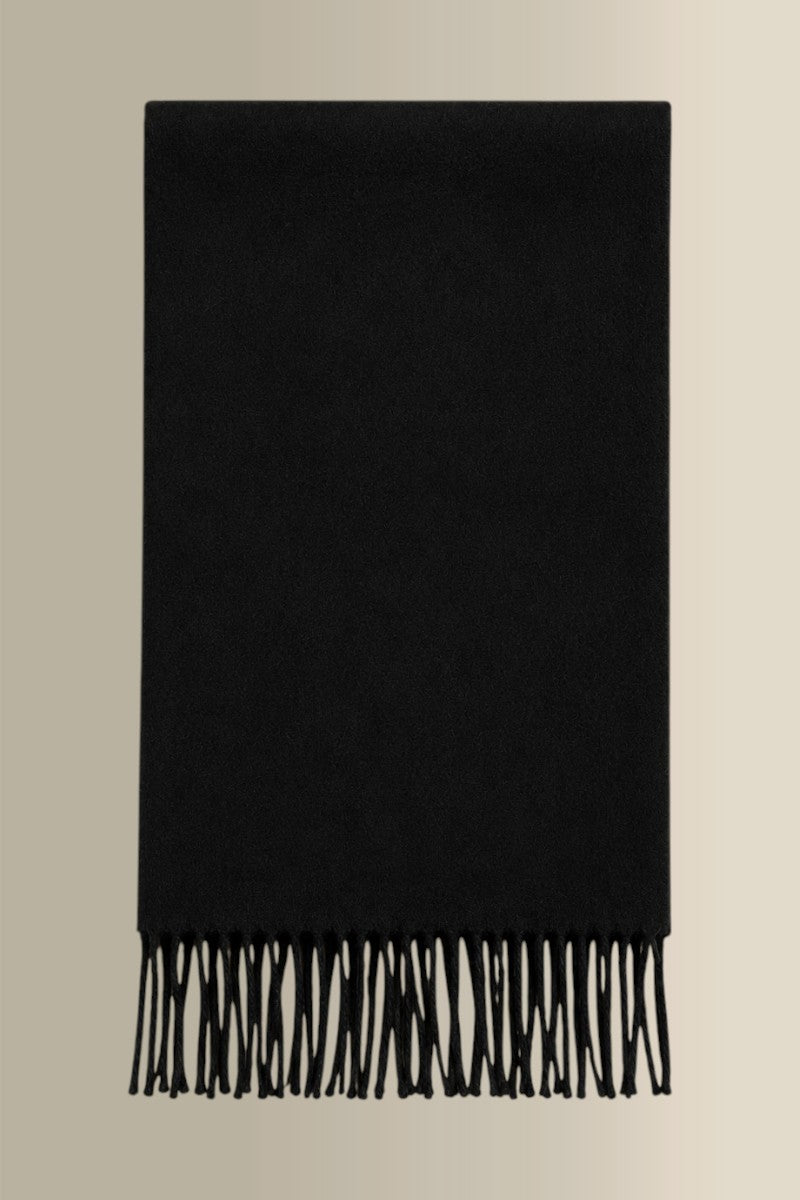 Black Lambswool Scarf