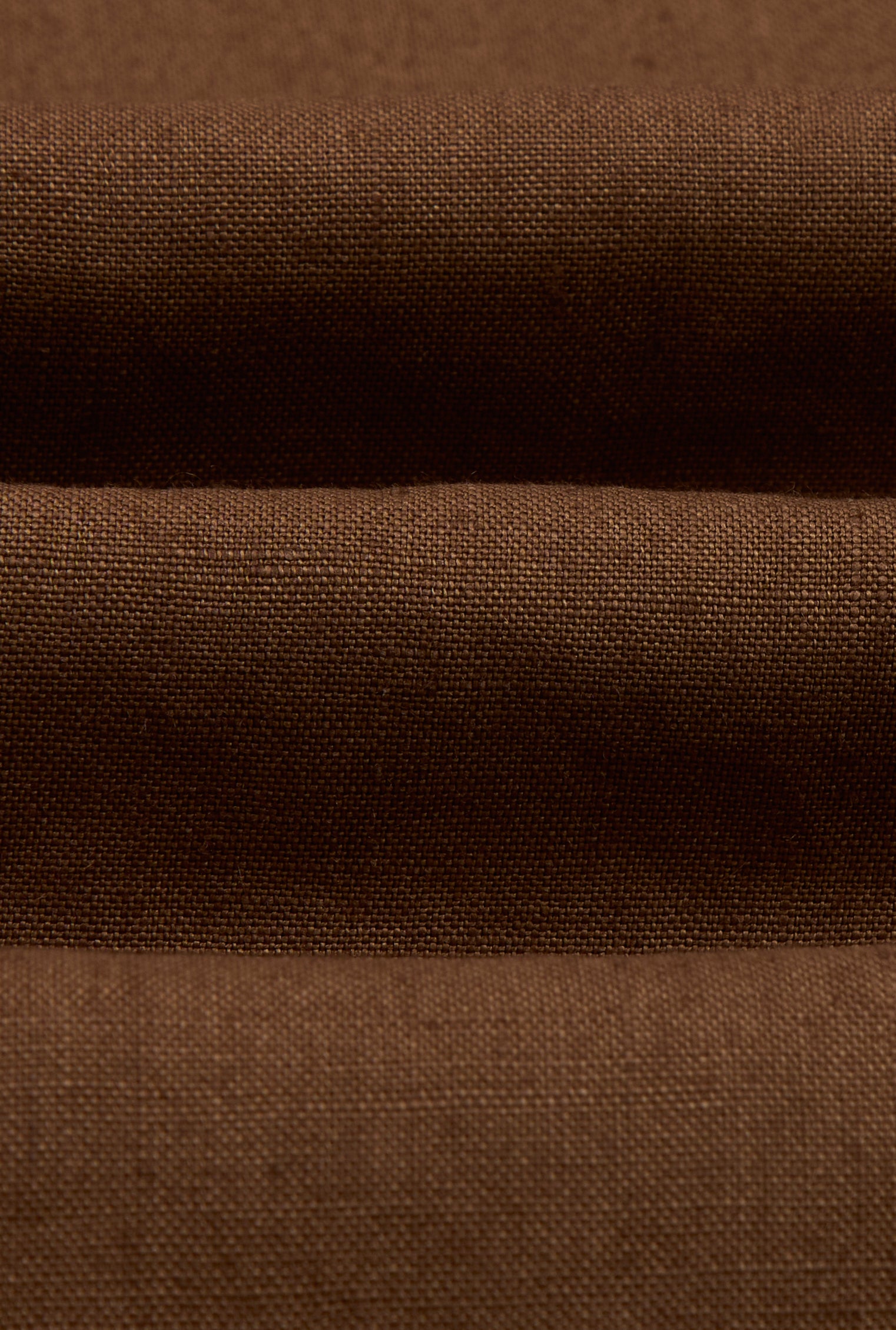 Brown Single Breasted House Cut Linen Blazer