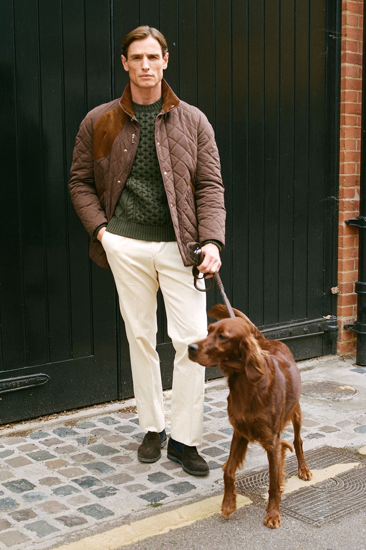 Chocolate Brown Walker Jacket