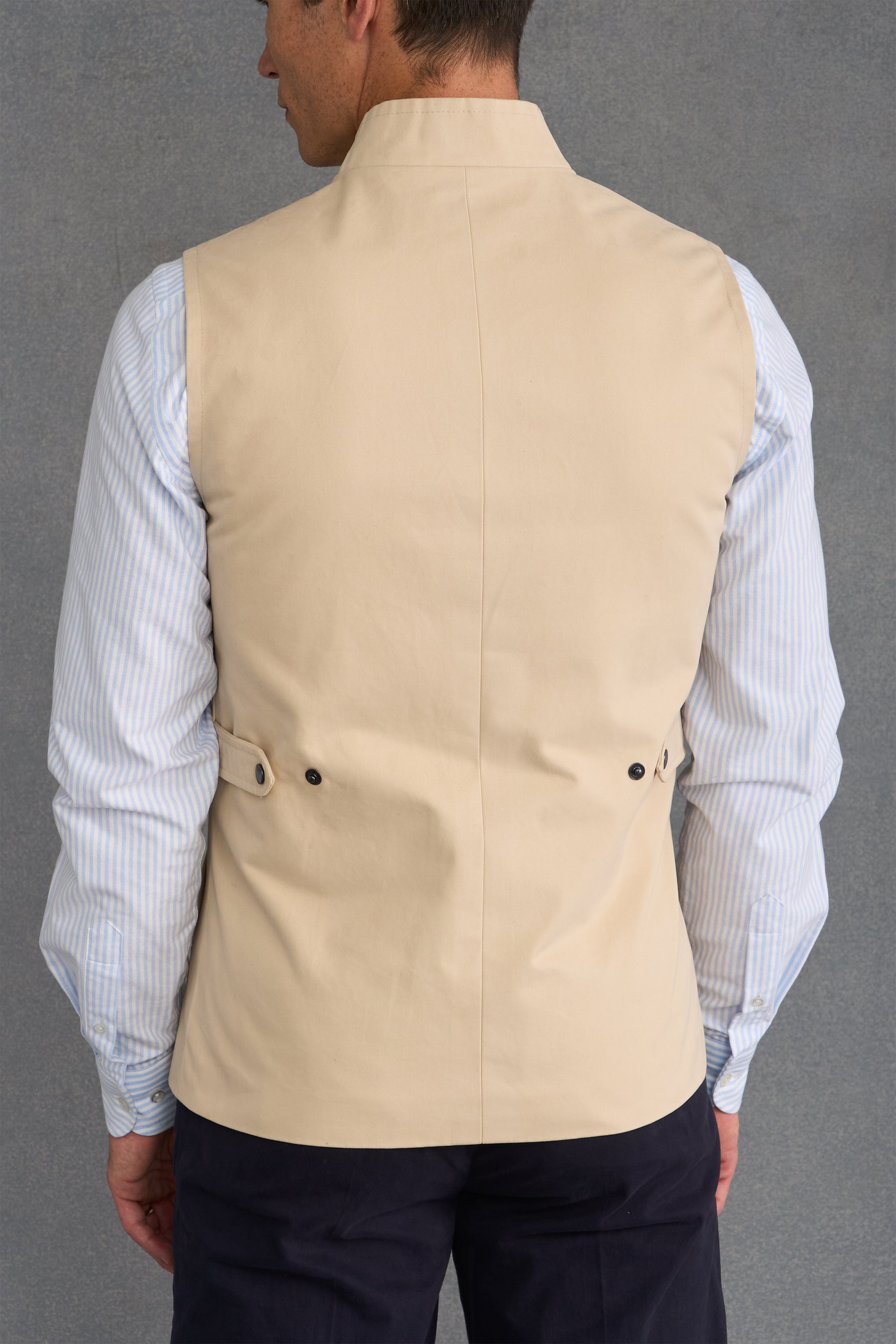 Cream Cotton Gilet