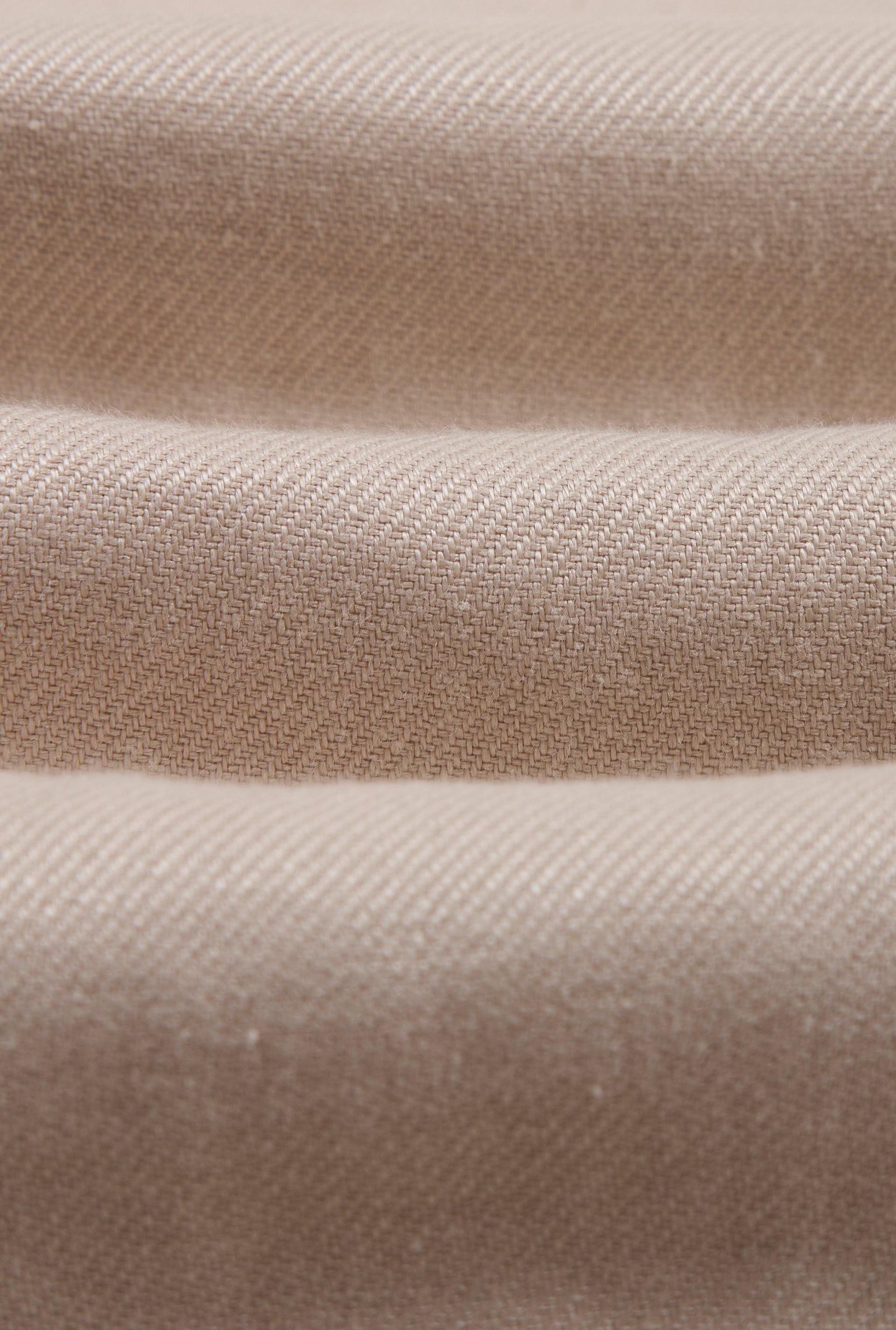 Cream Single Breasted Linen Twill Jacket