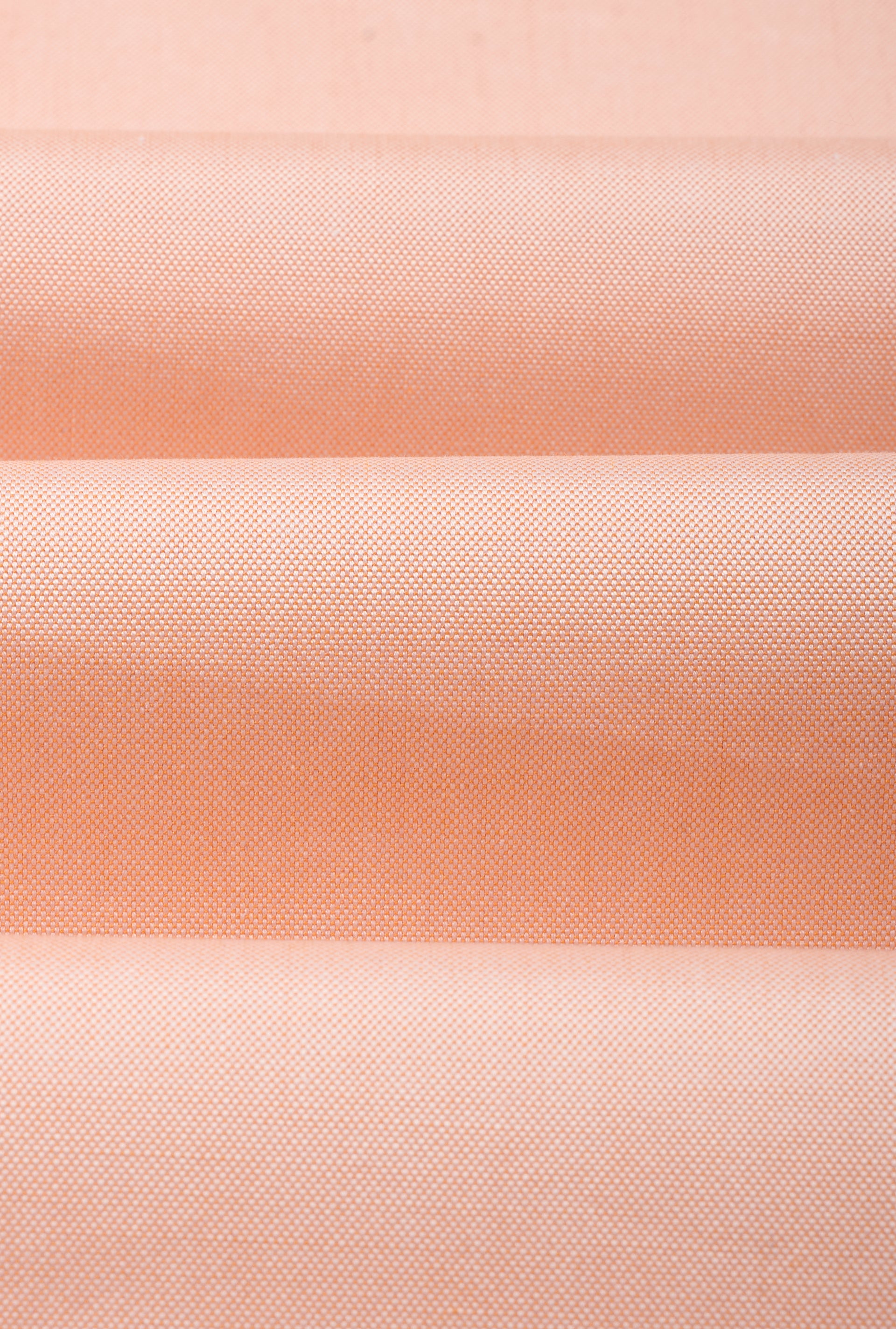 Orange Detachable Collar Standard Fit Oxford Shirt