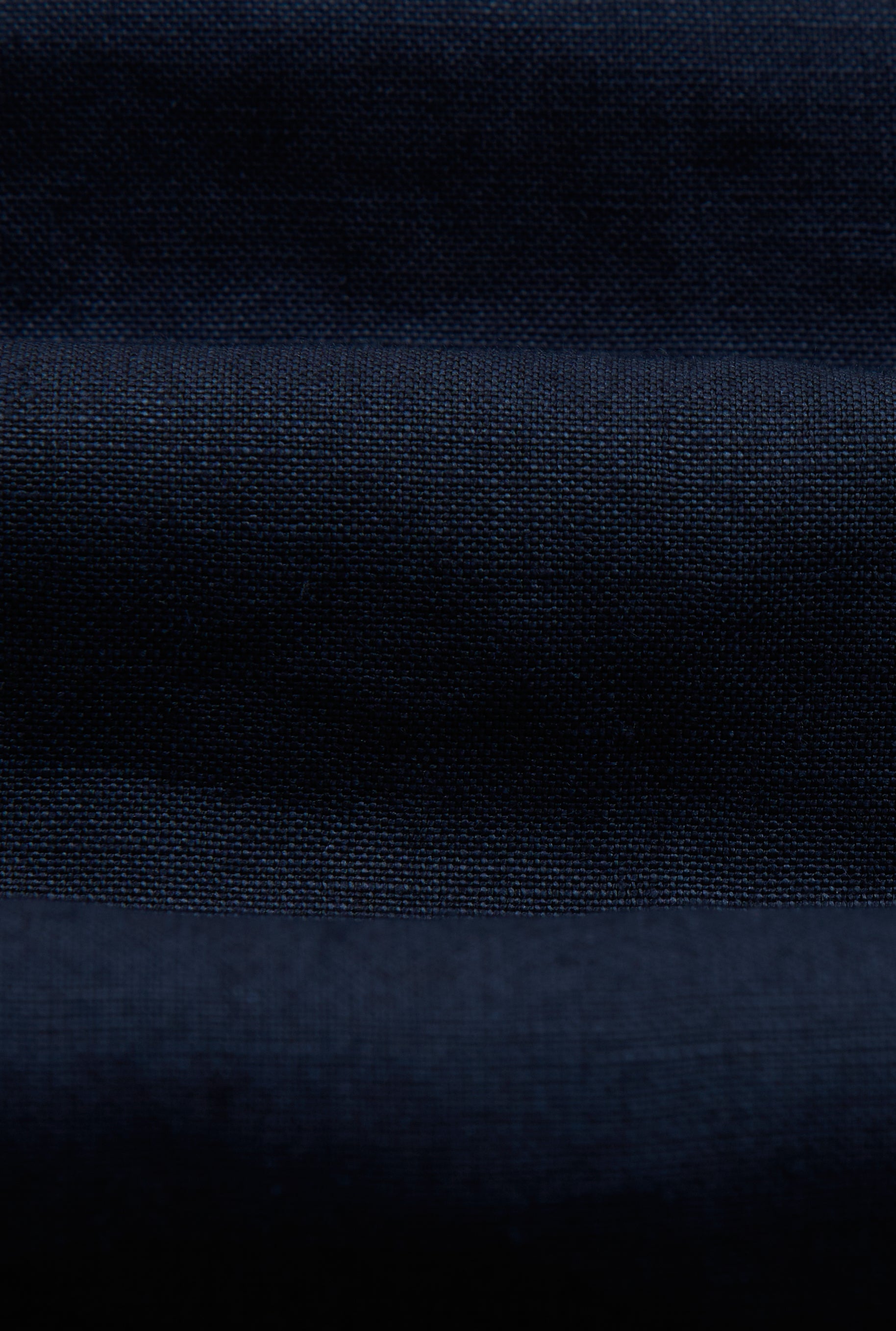 Navy Single Breasted House Cut Linen Blazer