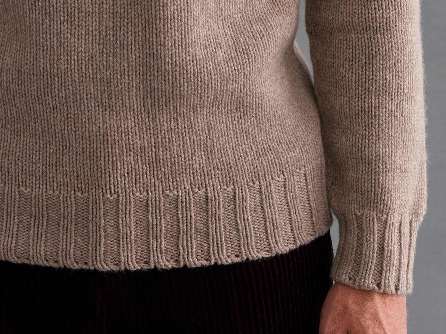 Ribbed Cuffs & Hems