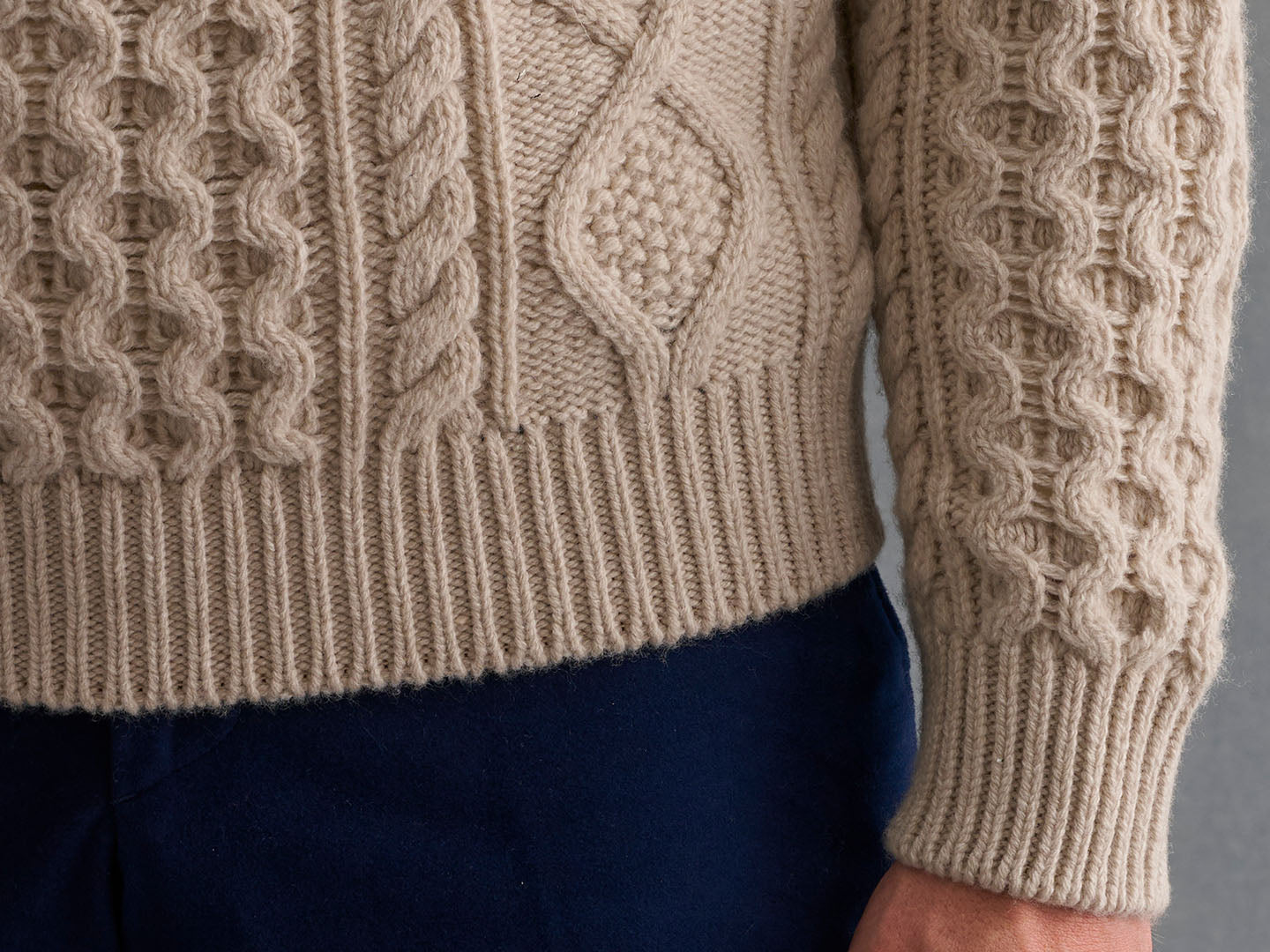 Ribbed Cuffs & Hems