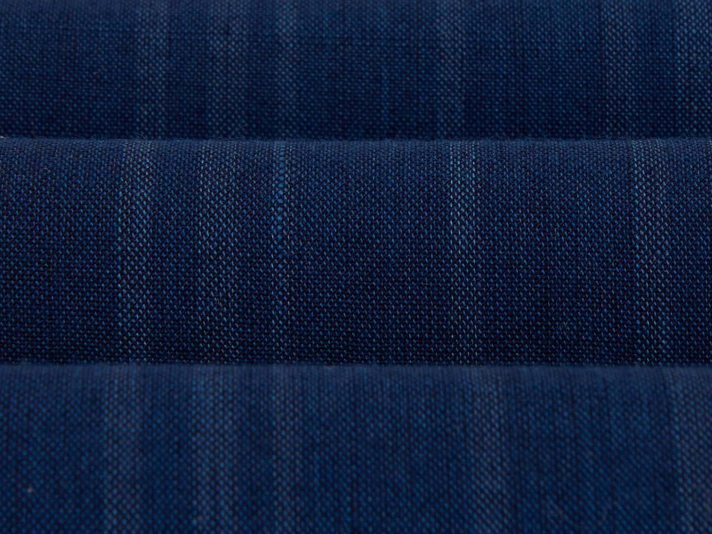 Navy Stripe Cotton Fabric