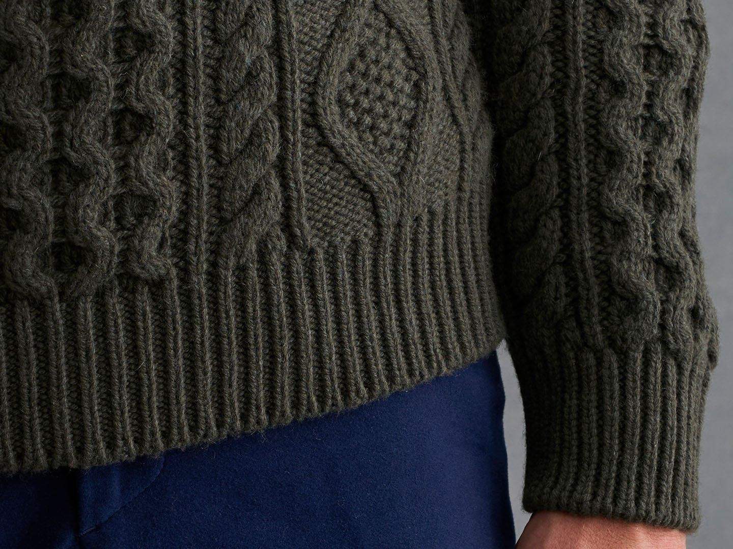 Ribbed Cuffs & Hems