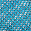 Teal Micro Pattern Woven Silk Tie