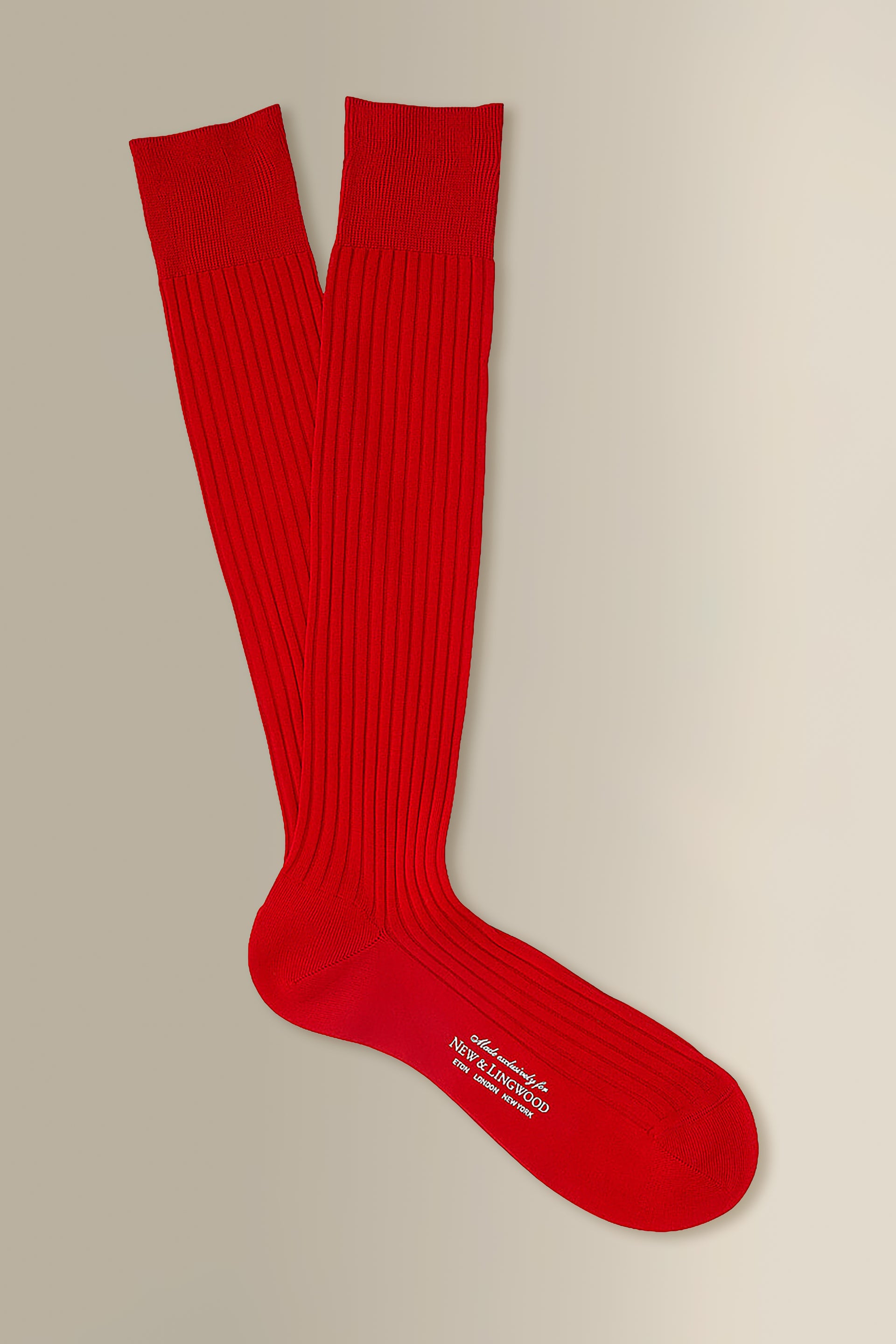 Scarlet Long Cotton Socks