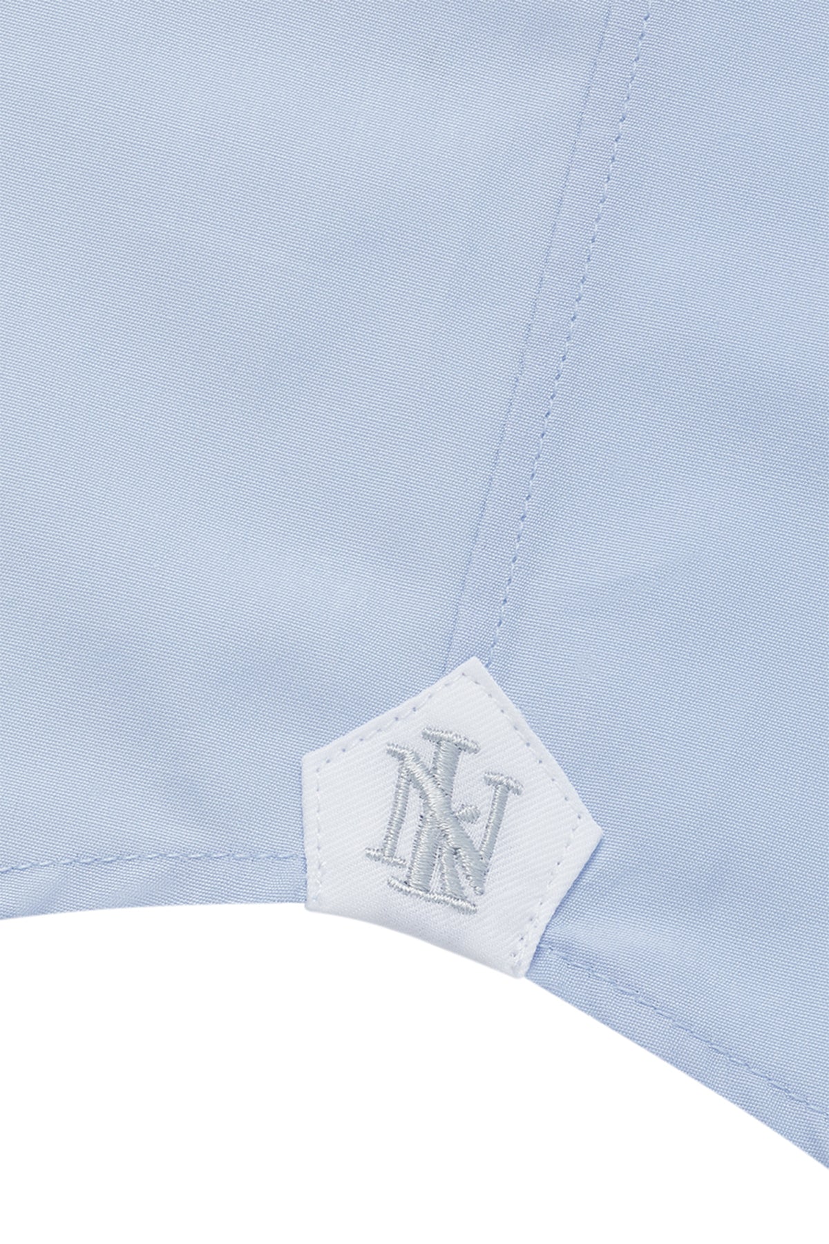 Pale Blue Poplin St James's Collar Classic Fit Double Cuff Shirt