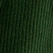 Green Shawl Collar Lambswool Cardigan