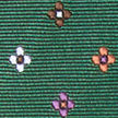 Green Micro Floral Woven Silk Tie