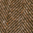 Brown Herringbone Raglan Sleeve Overcoat