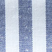 Navy & Cream Bengal Stripe Cotton Slub Lounge Trousers