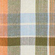 Orange & Green Check Madras Short Sleeve Shirt