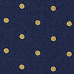 Navy Antique Spotted Scarf