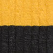 Orange & Black Stripe Long Lightweight Wool Socks