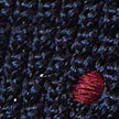 Navy & Maroon Spot Knitted Silk Tie