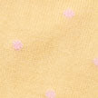 Yellow & Pink Polka Dot Mid Calf Cotton Socks