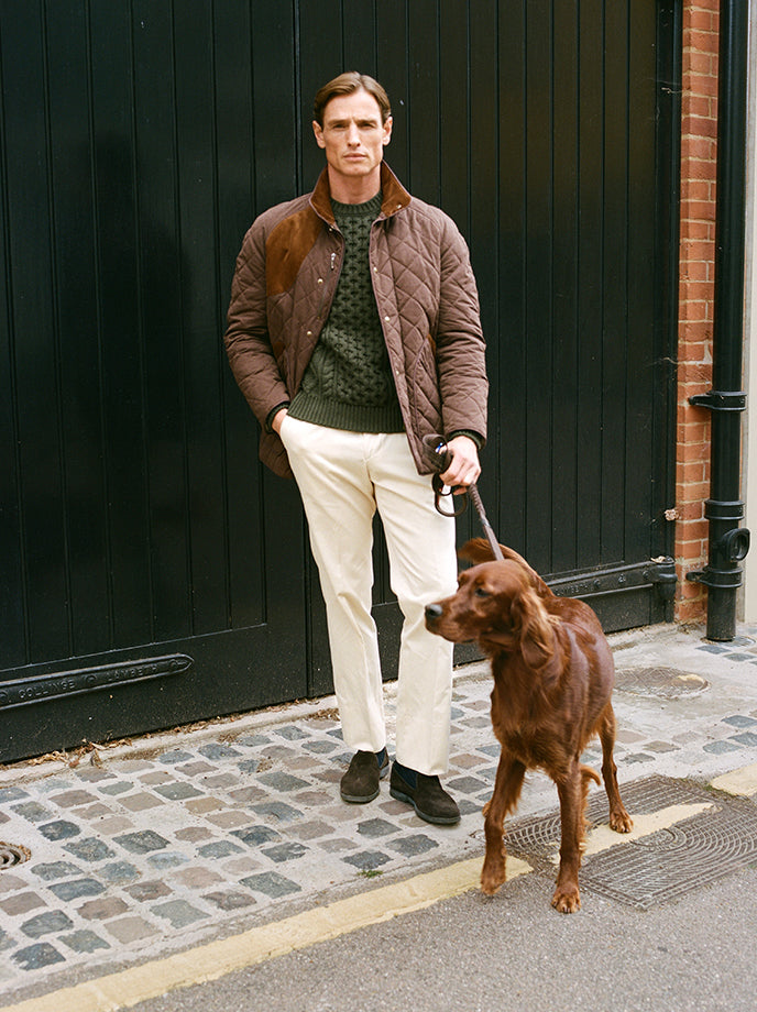 Fawn Single Breasted Camel Hair Jacket – New and Lingwood