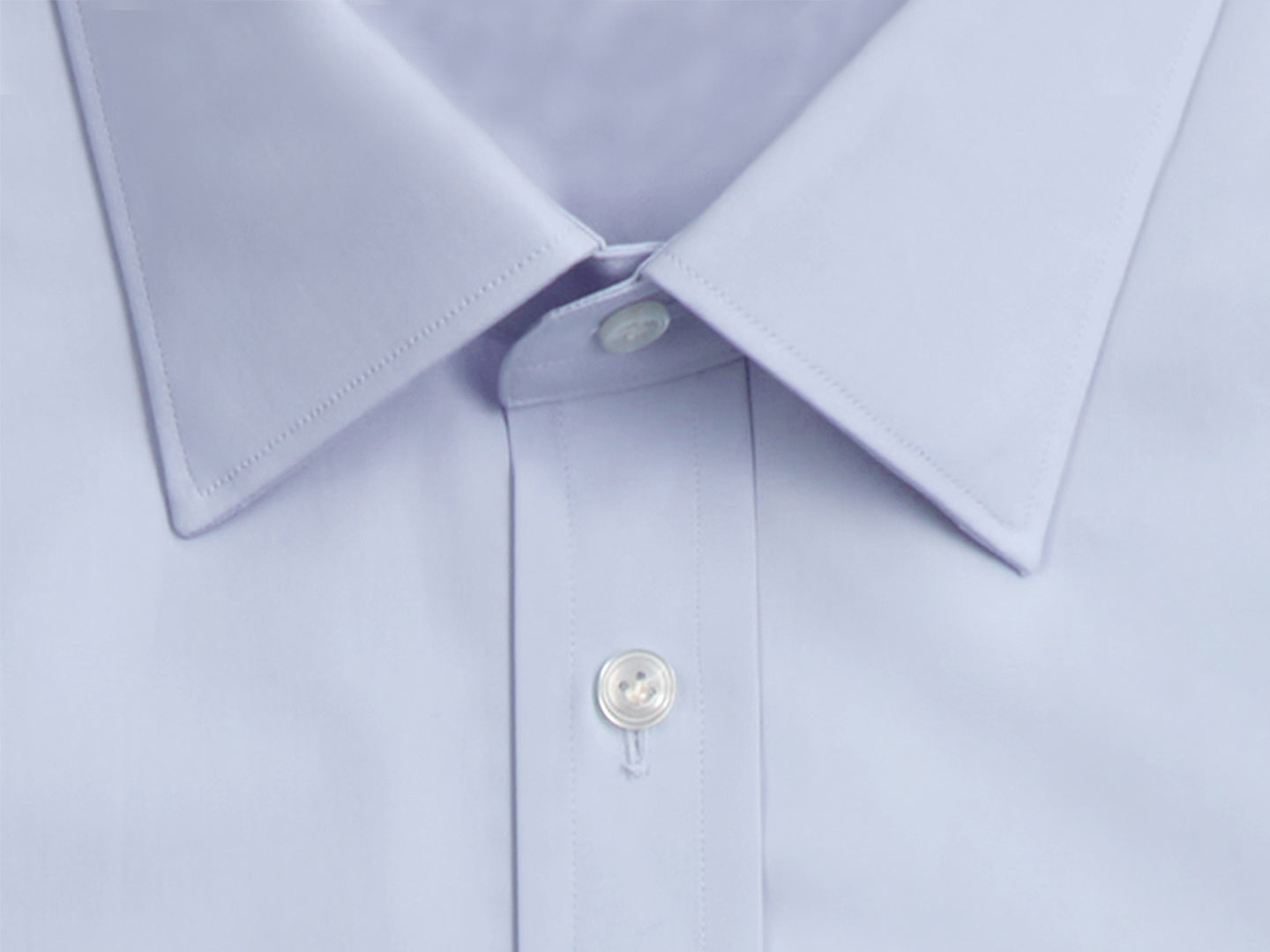 Pale Blue Poplin St James' Collar