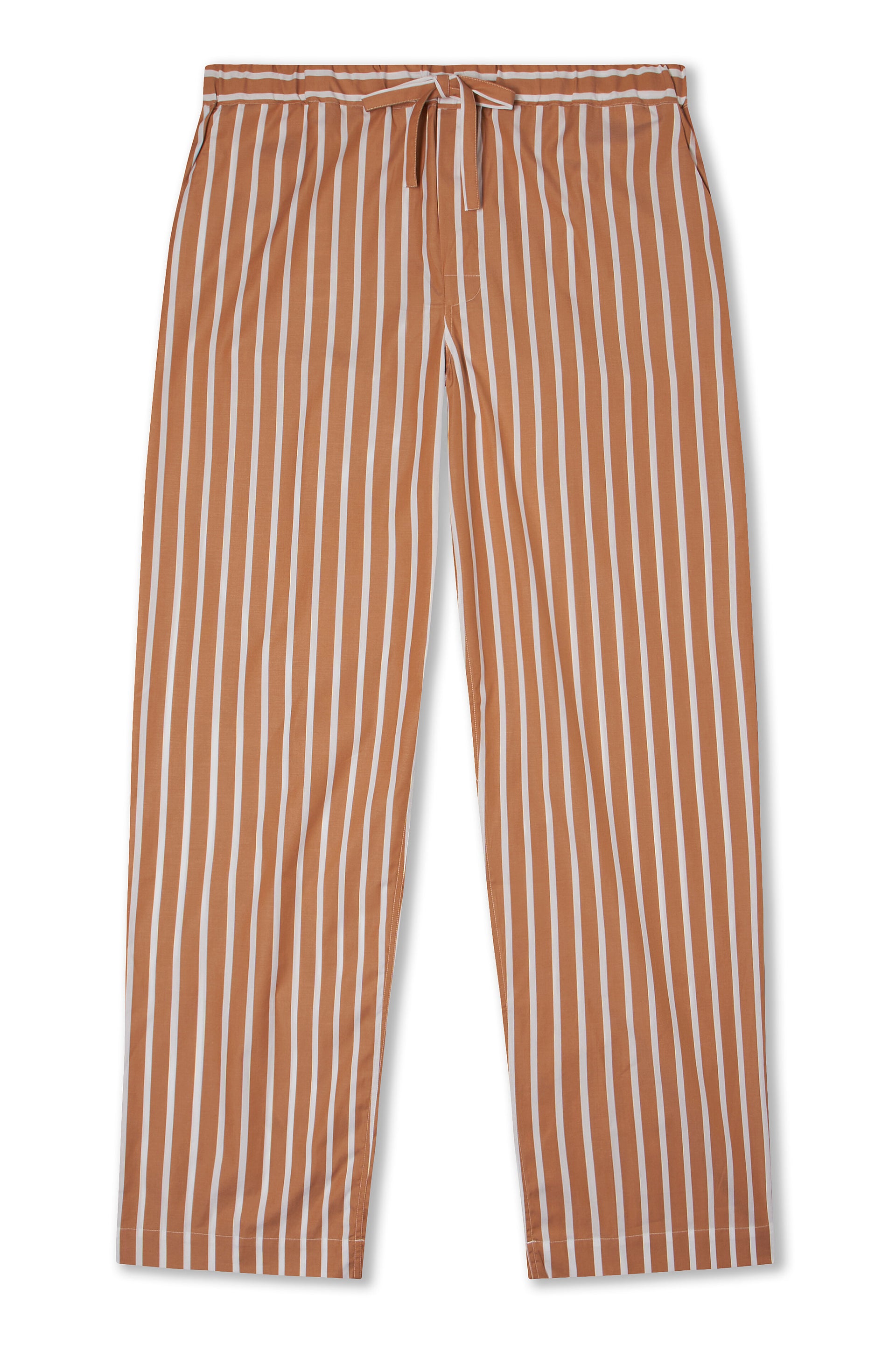 Orange & White Wide Stripe Lounge Trousers