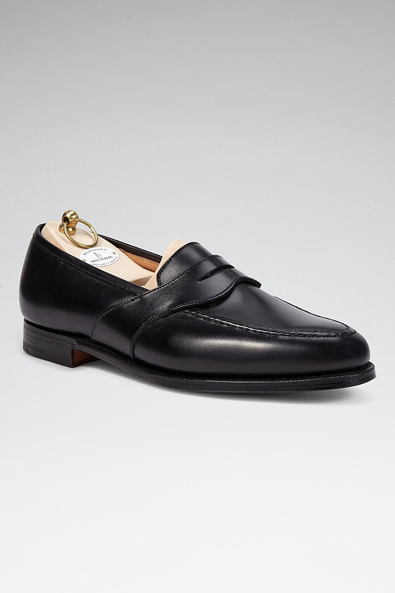 Black Full Saddle Loafers