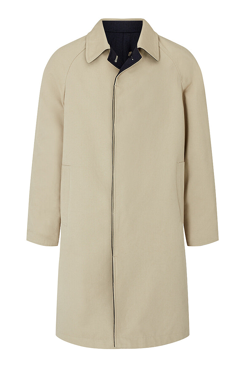 Cream Reversible Runcorn Overcoat