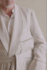 Stone Unlined Linen Dressing Gown