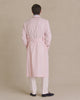 Pink & White Stripe Unlined Seersucker Dressing Gown