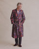 Psychedelic Unlined Silk Dressing Gown