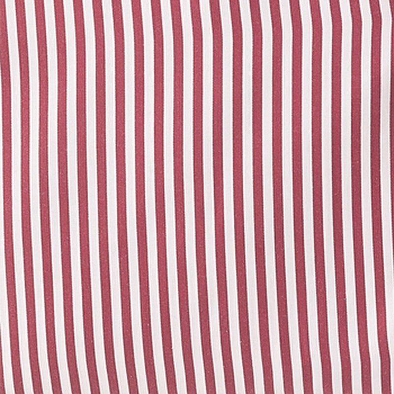 Red & White Bengal Stripe Cotton Pyjama Set